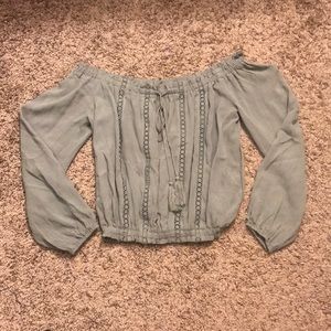 Off the shoulder top